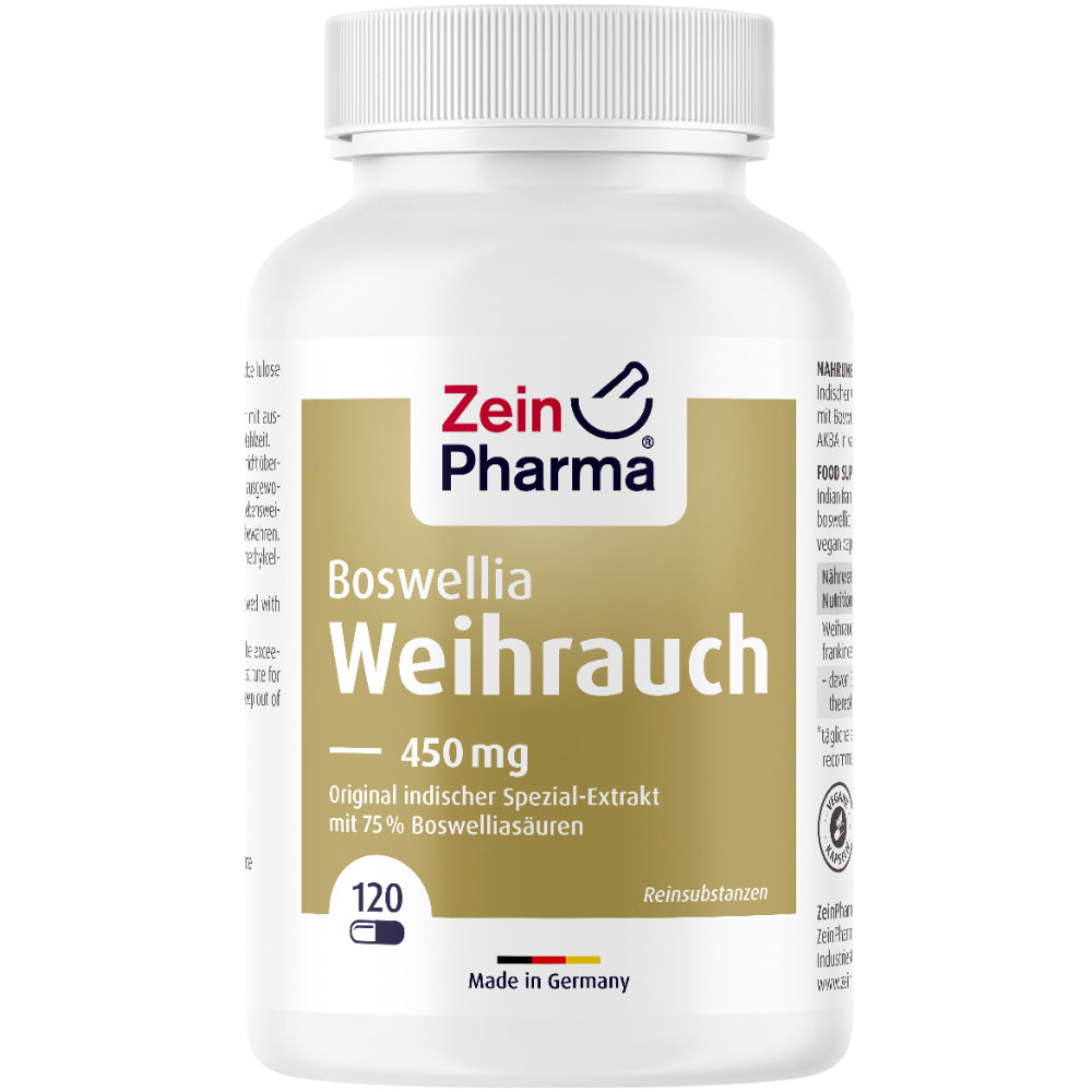 Weihrauch 450mg aus Indien (120 Kapseln)