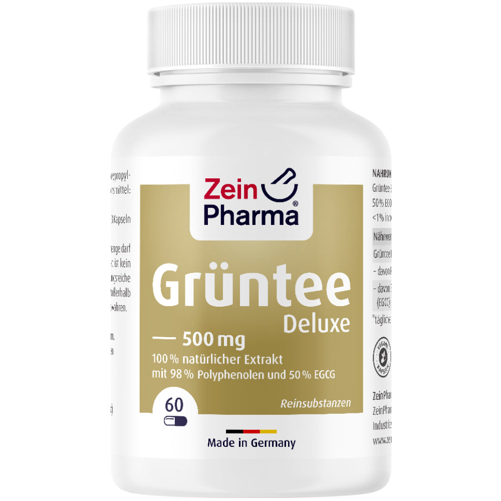 Grüntee Deluxe 500mg (60 Kapseln)