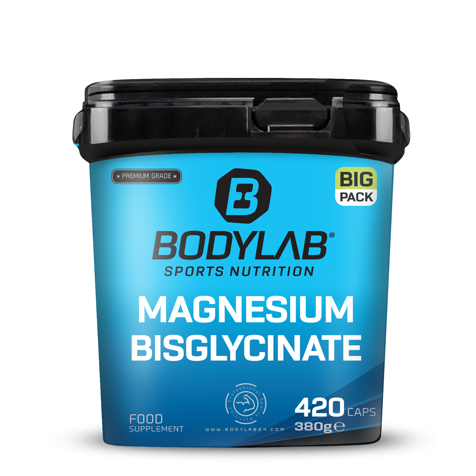 BIG PACK Magnesium Bisglycinate (420 Kapseln)