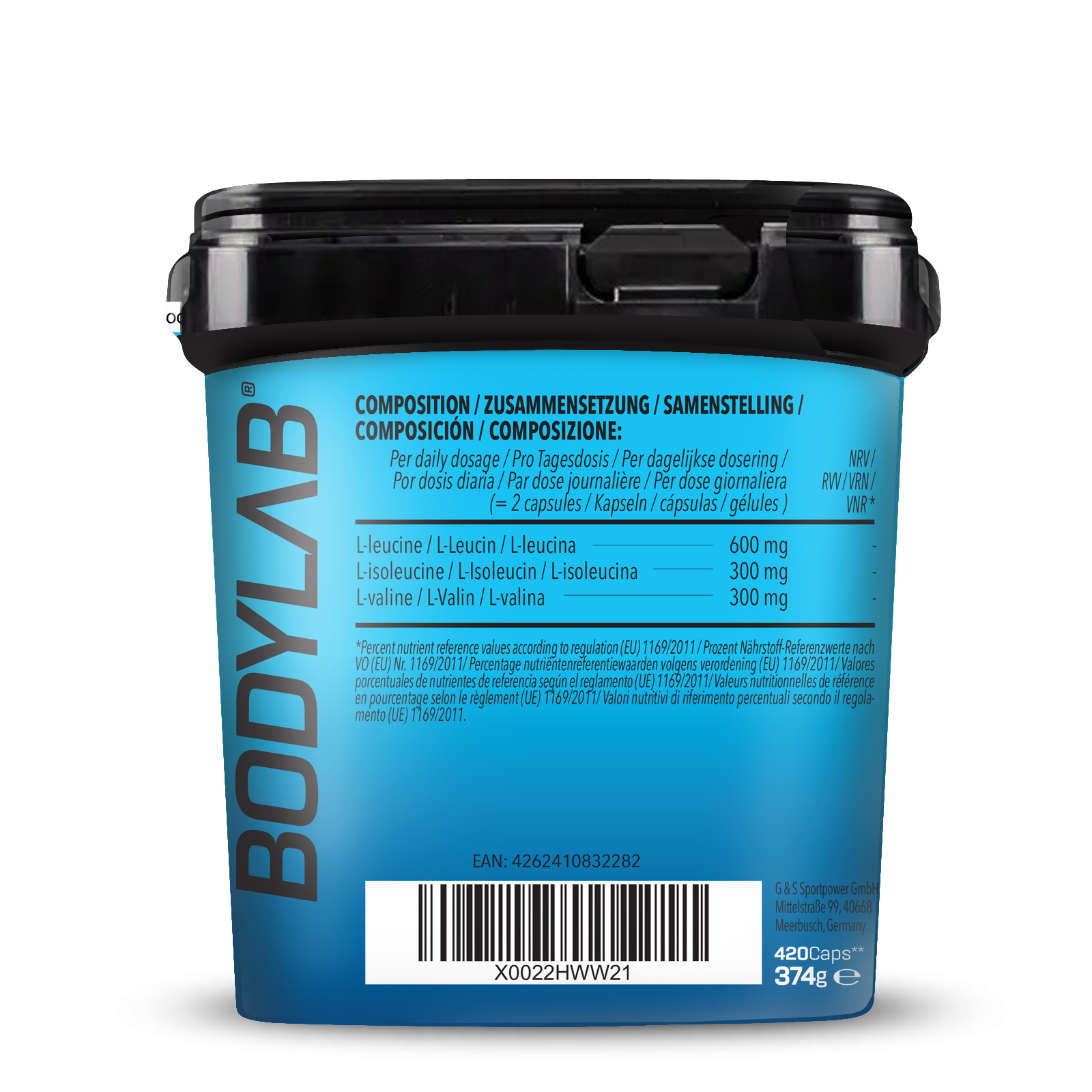 BIG PACK BCAA (420 Kapseln)