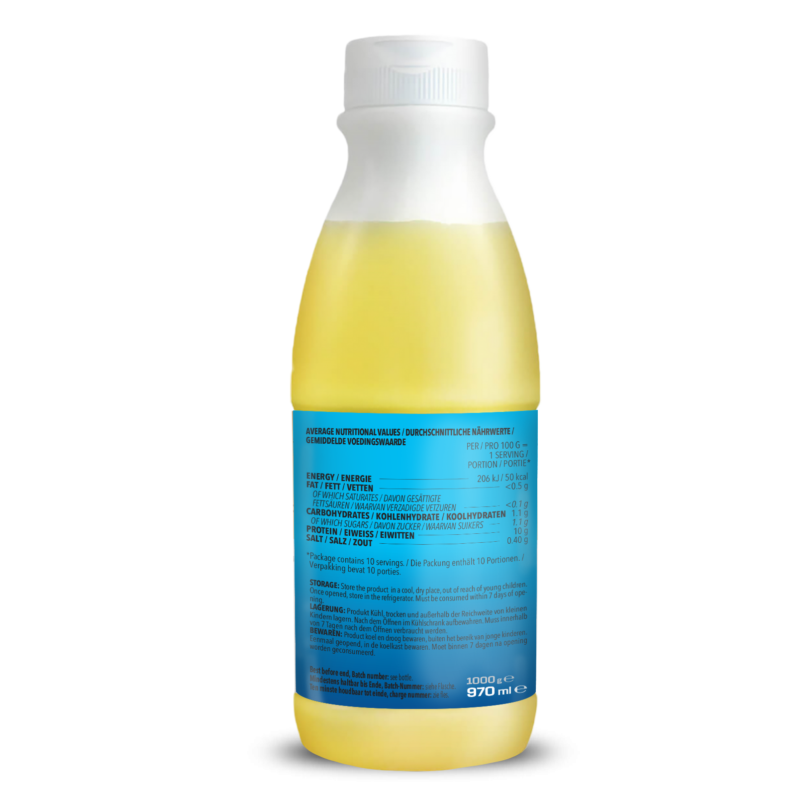 Liquid EGGWHITE (970ml) - 100% natural