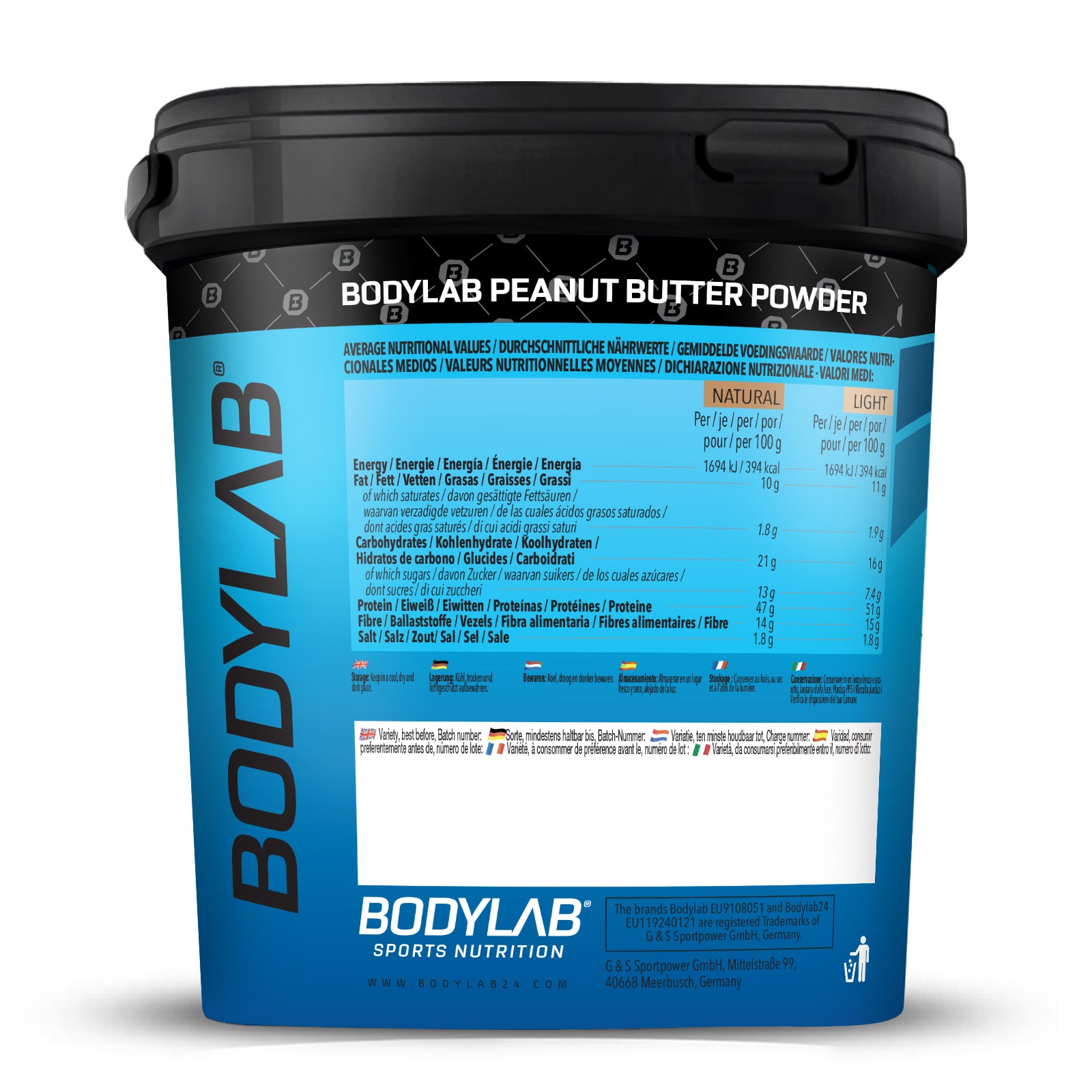 High Protein Peanut Butter Powder (960g)