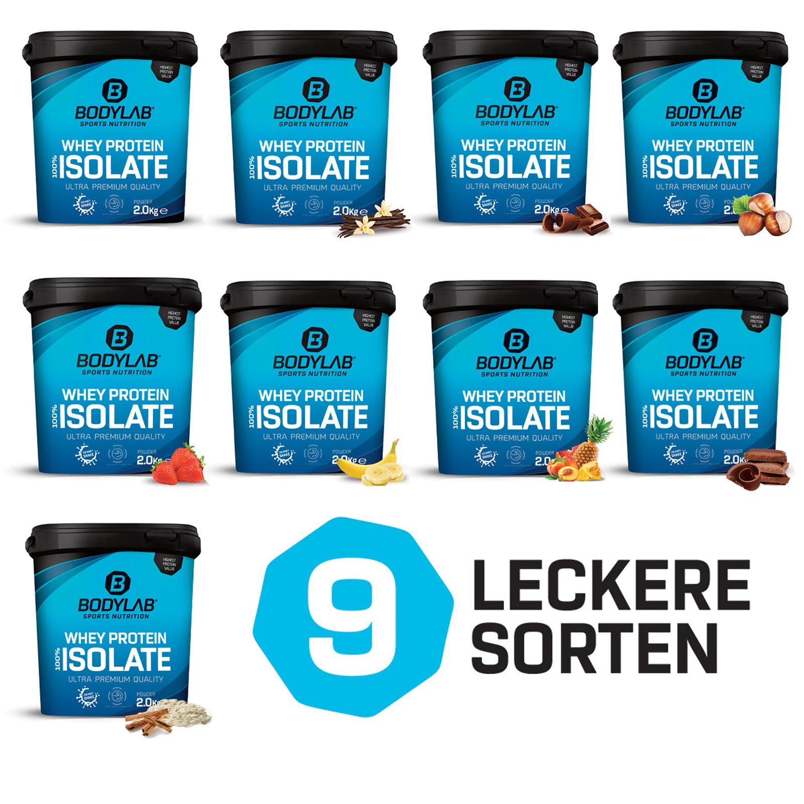 Whey Protein Isolat (2000g)