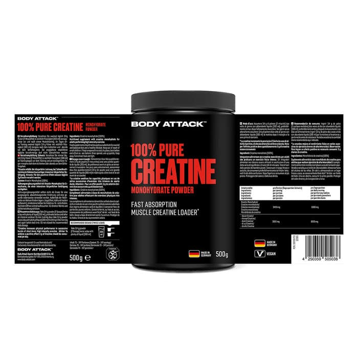 100% Pure Creatine (500g)