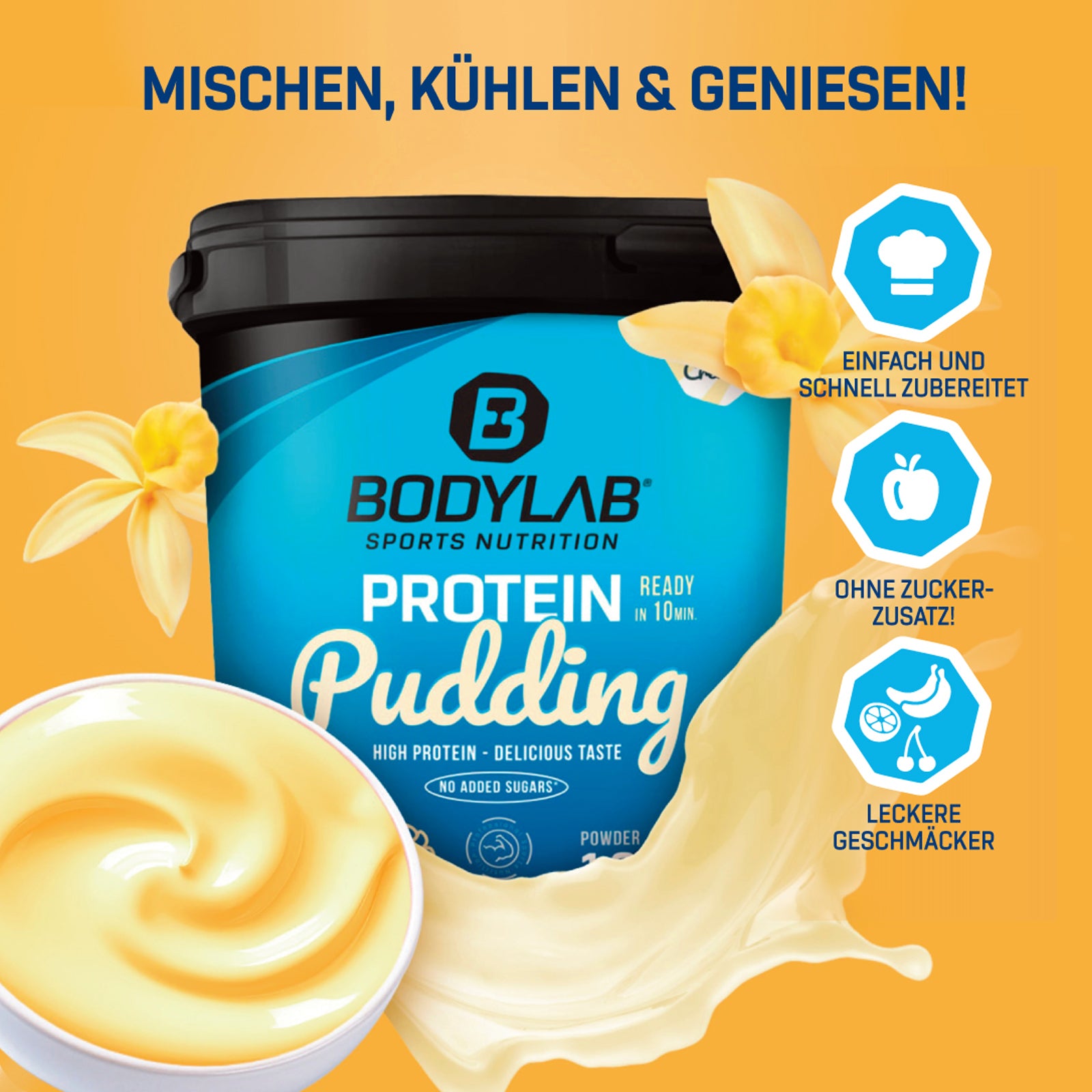 2 x Protein Pudding (1000g)