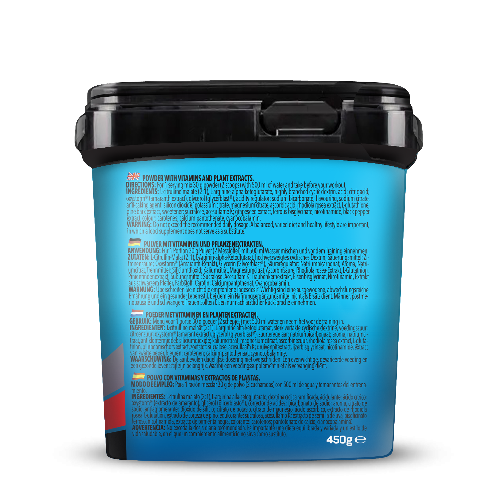 Bodybuilder Pump Pre Workout (450g)