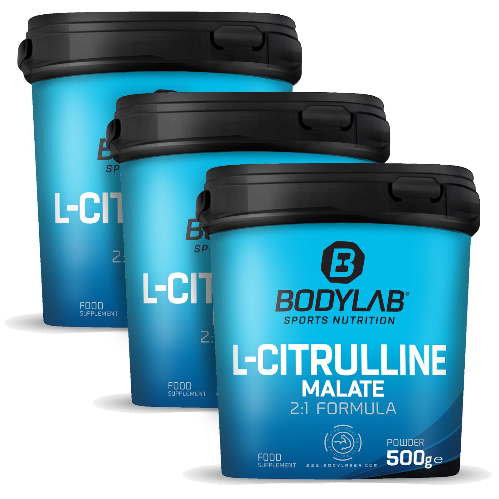 3 x L-Citrulline Malate (je 500g)