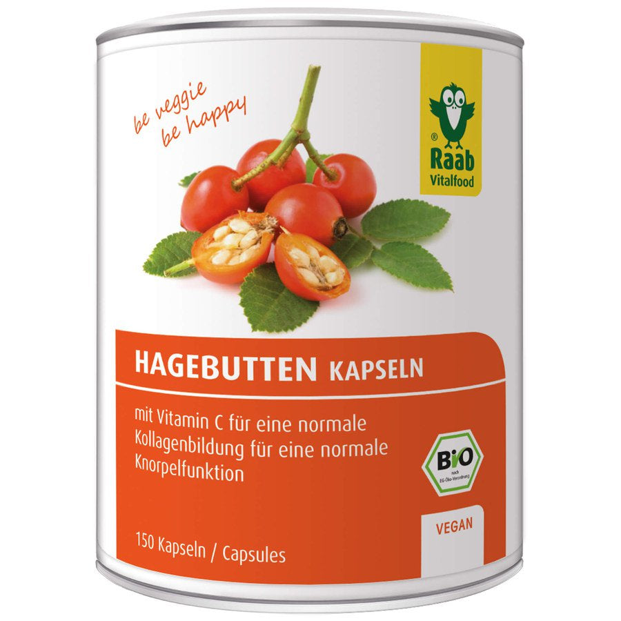 Hagebutte bio (150 Kapseln)