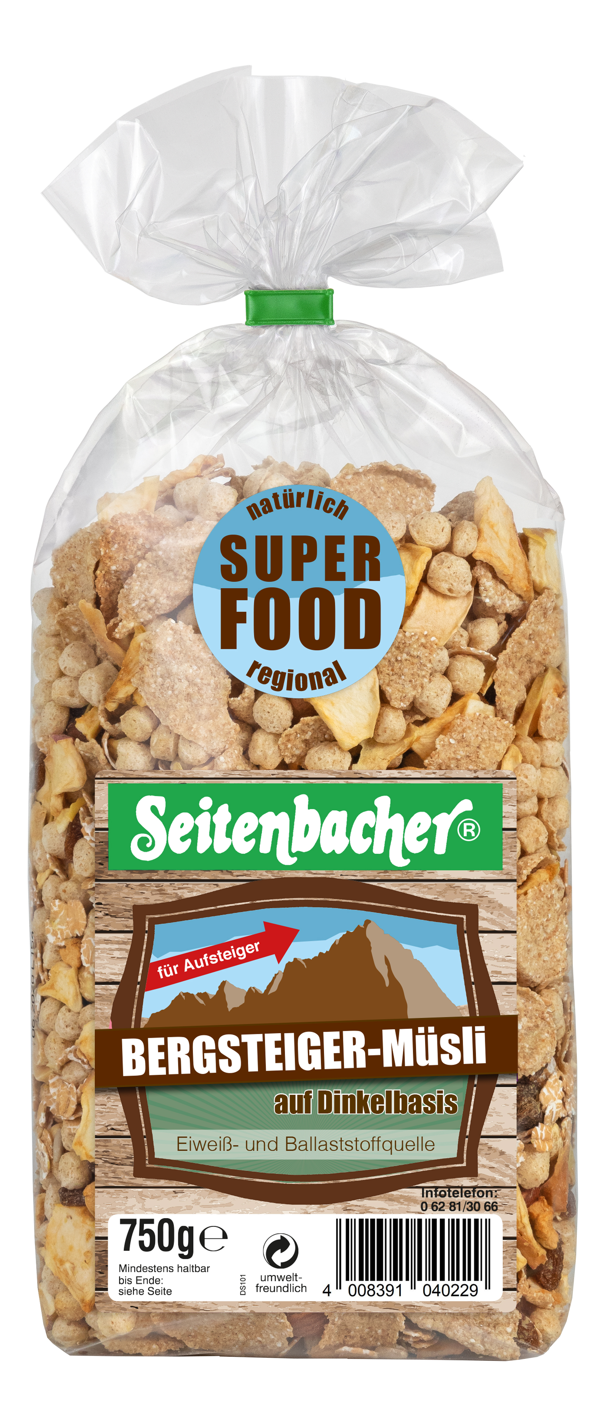 Bergsteiger Müsli (750g)