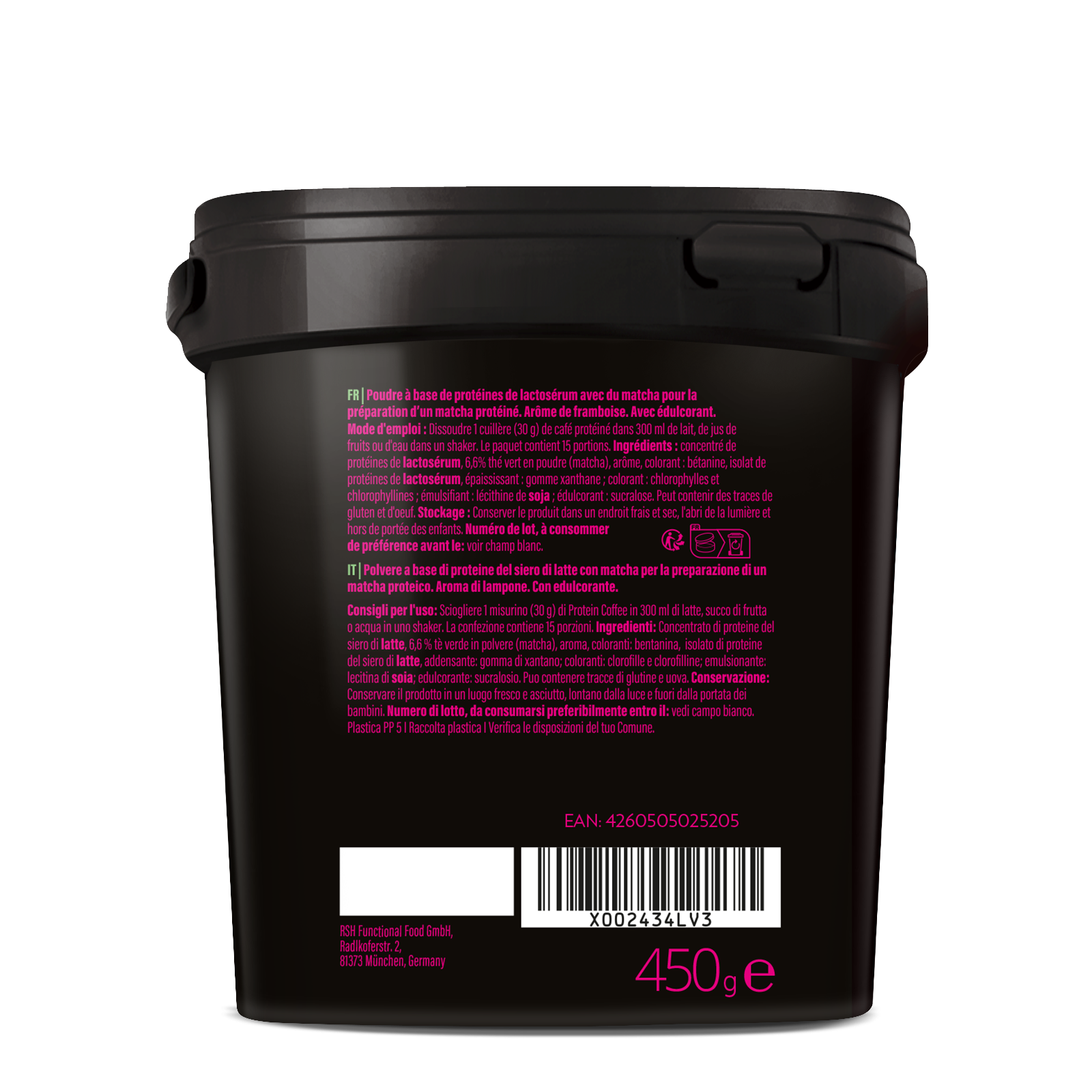 #Geschmack_Matcha Raspberry