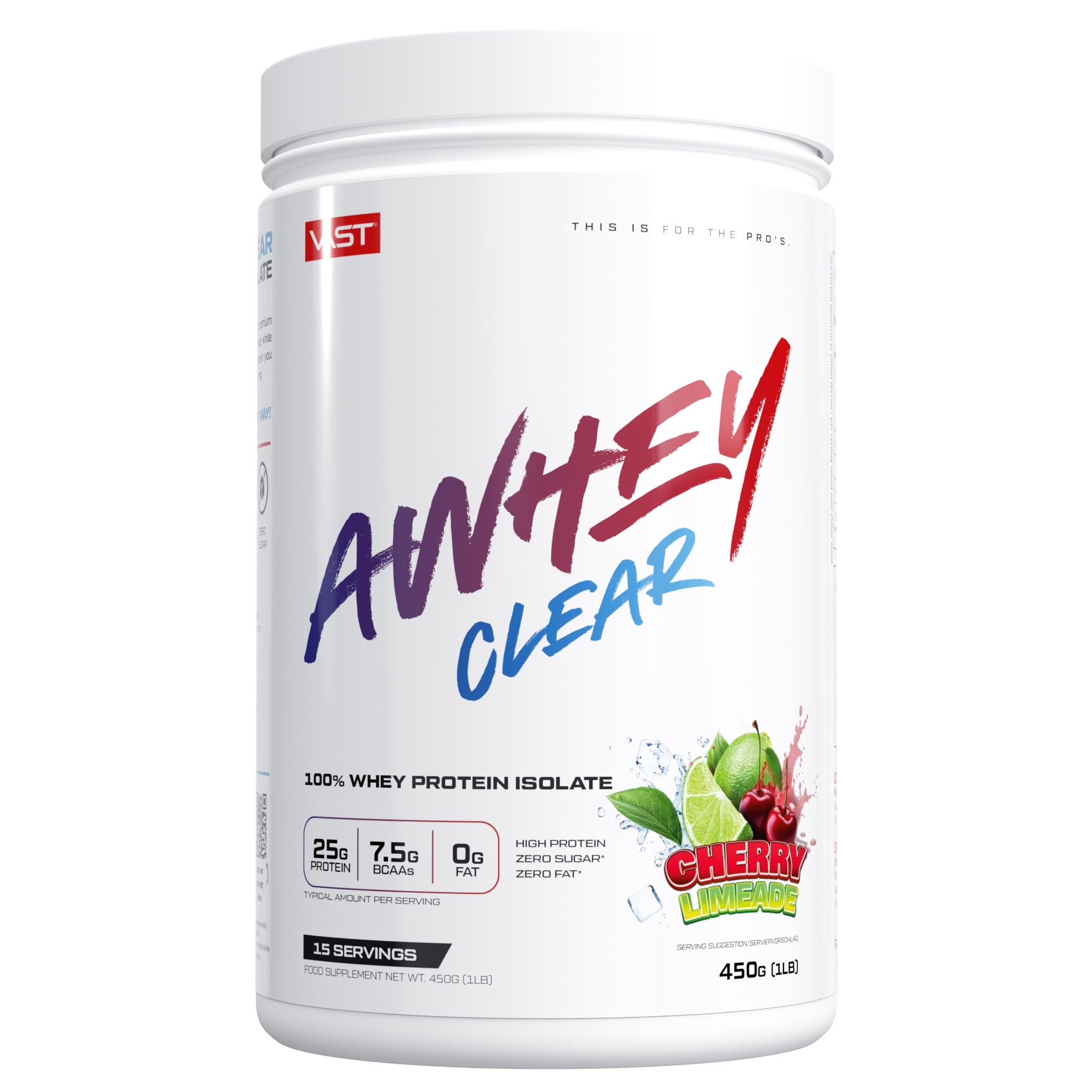 AWHEY - 100% Clear Whey Protein Isolate (450g)