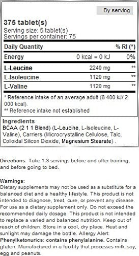 BCAA 6400 (375 Tabletten)