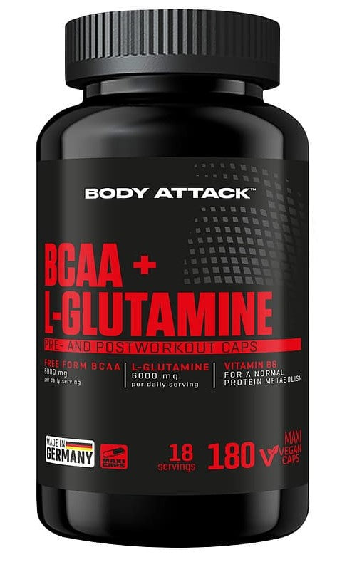 BCAA + Glutamin 12000 (180 Kapseln)