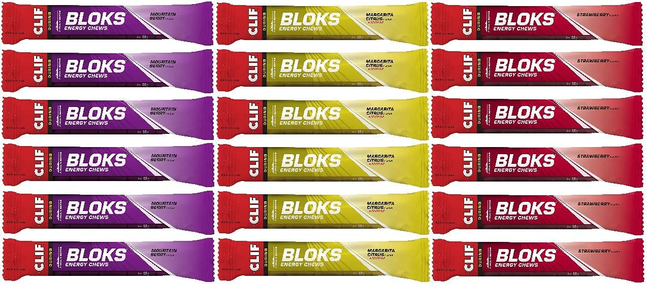 Clif Bloks Energy Chews Mixed (18x60g)