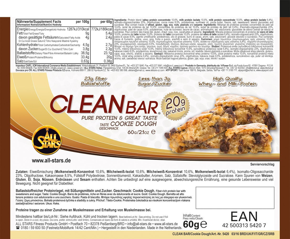 Clean Bar (18x60g)