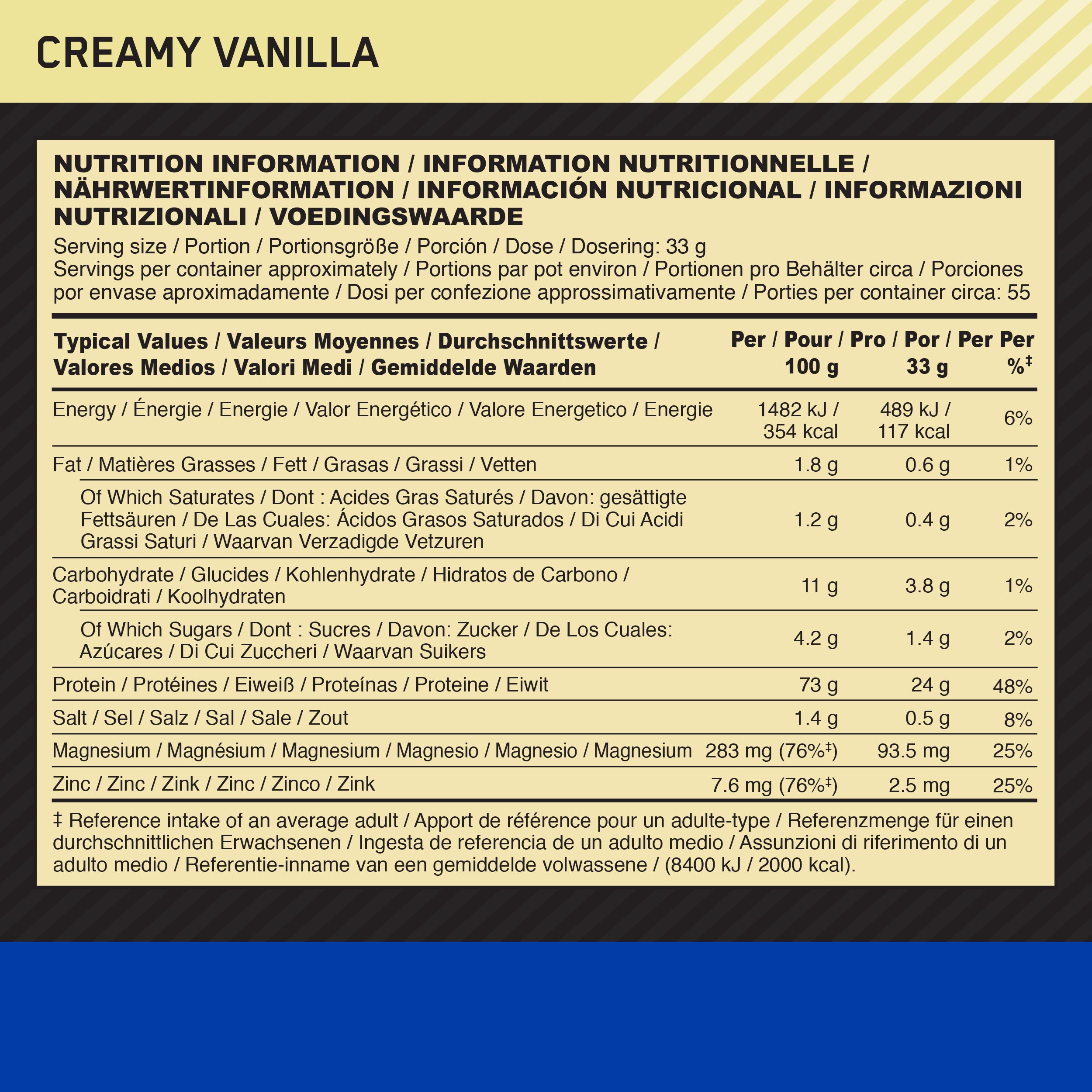#Geschmack_Creamy Vanilla