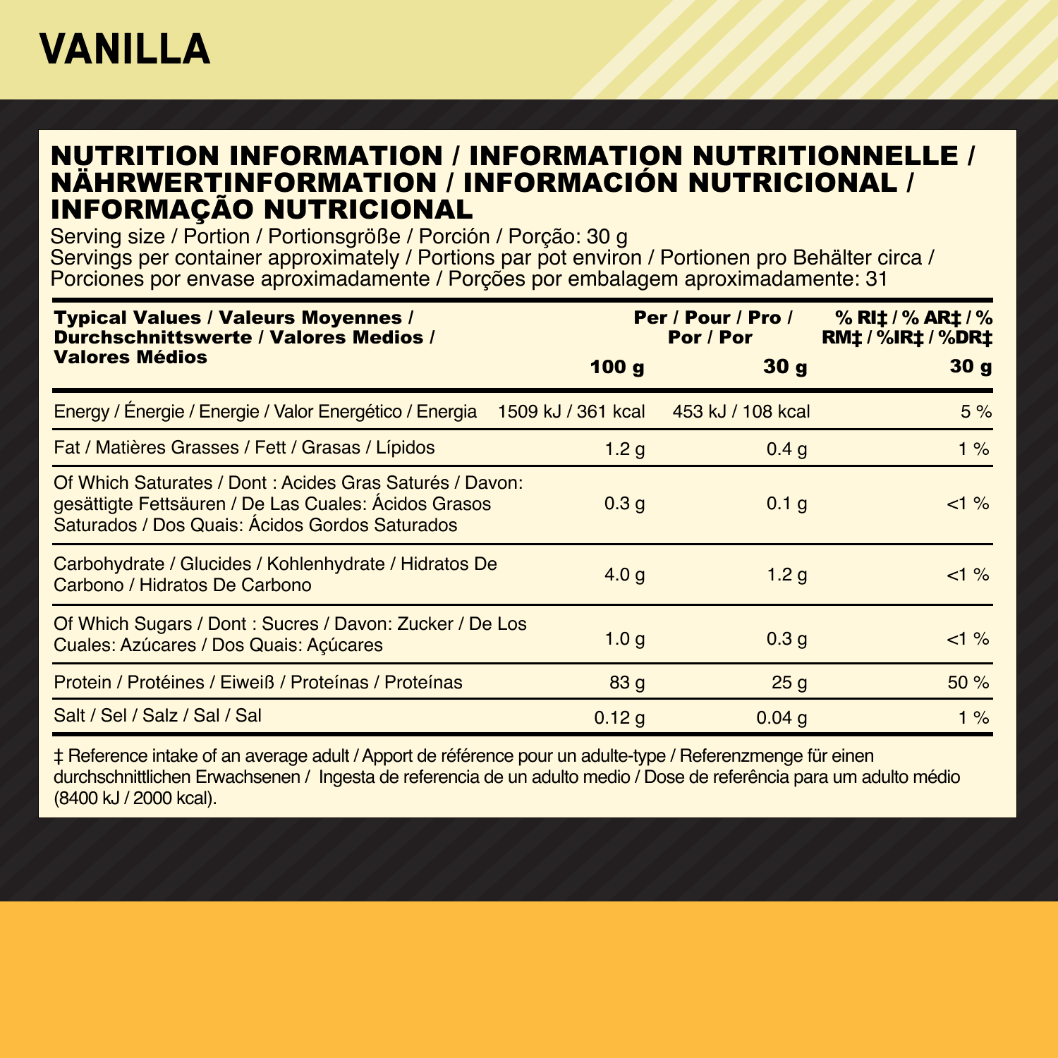#Geschmack_Vanilla