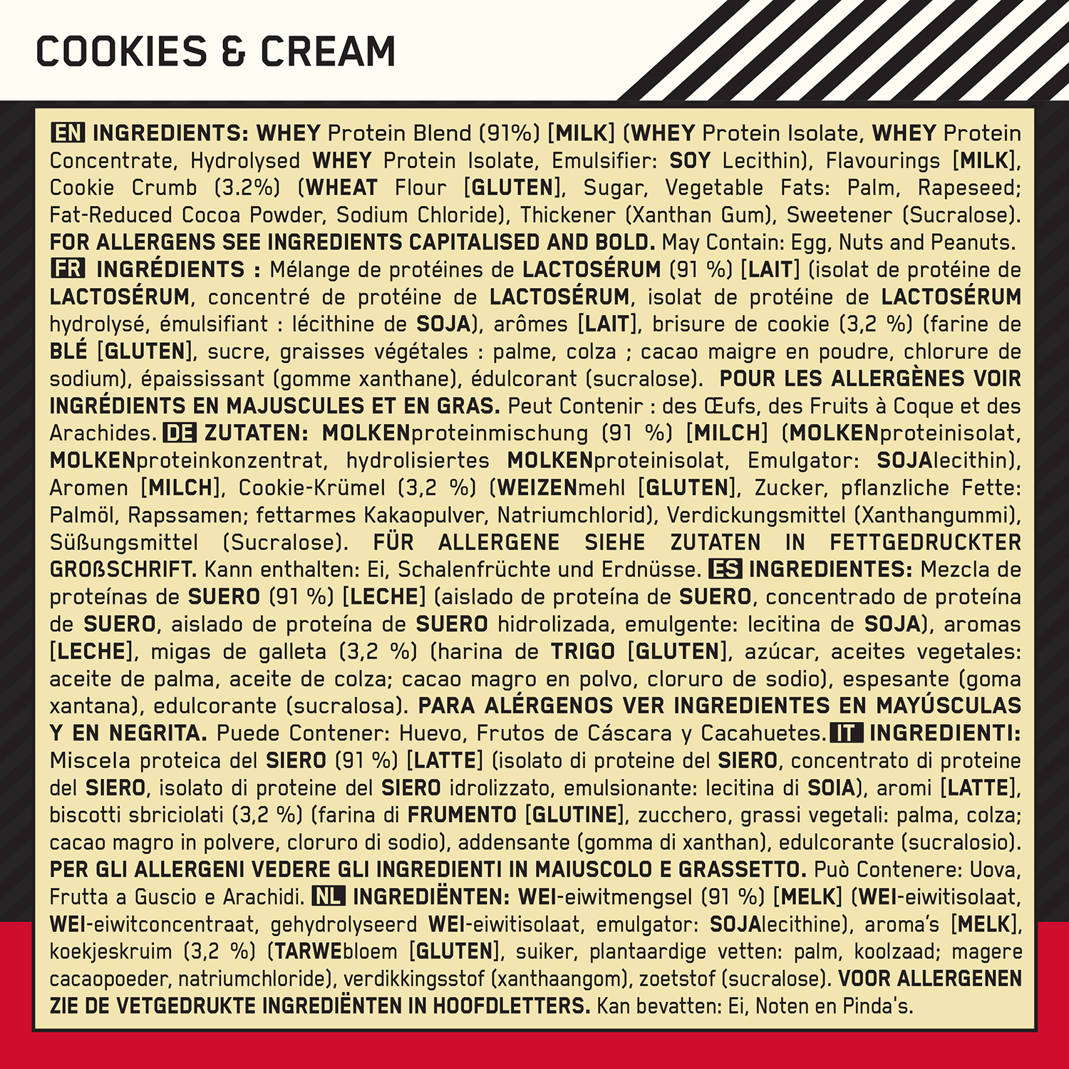 #Geschmack_Cookies & Cream