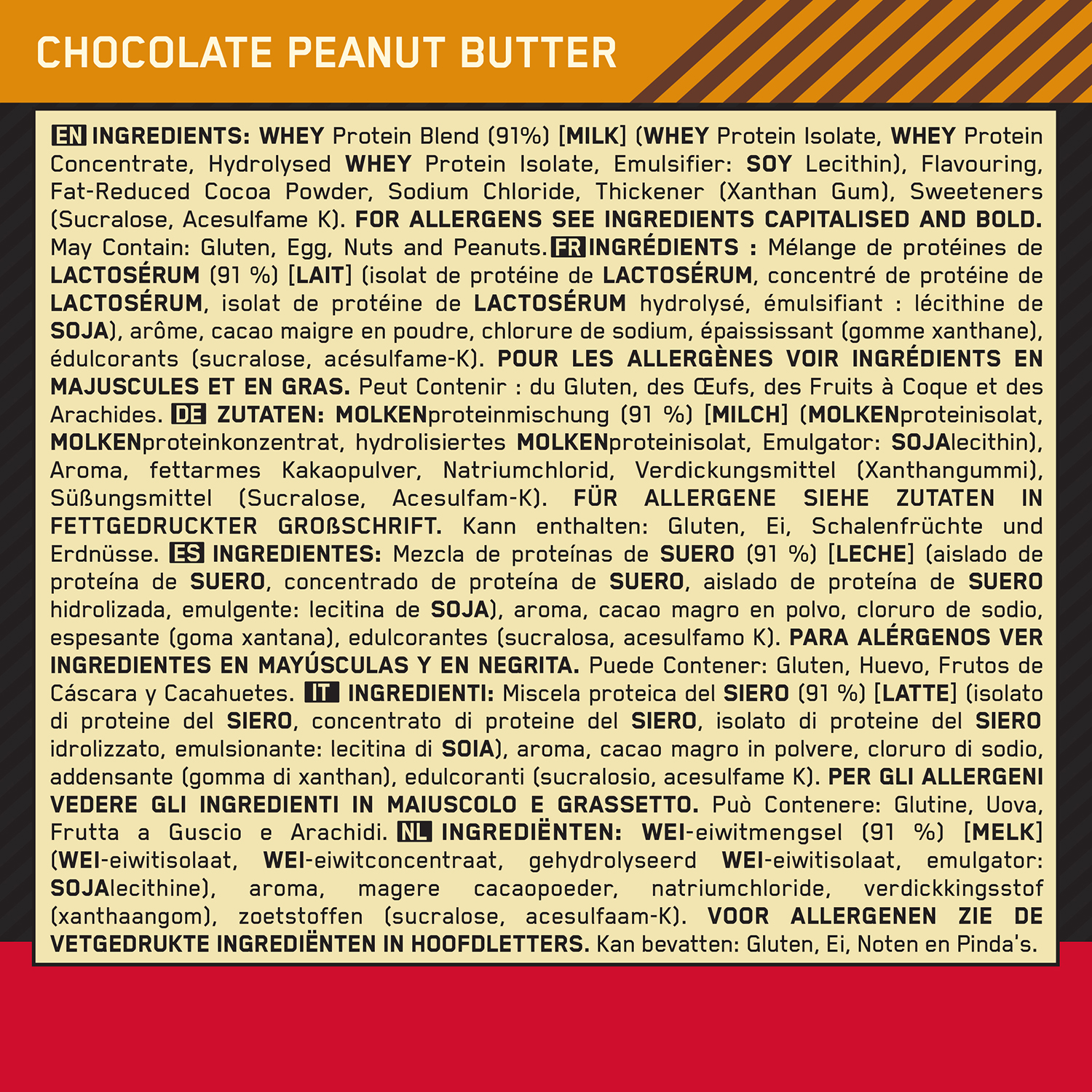 #Geschmack_Chocolate Peanut Butter