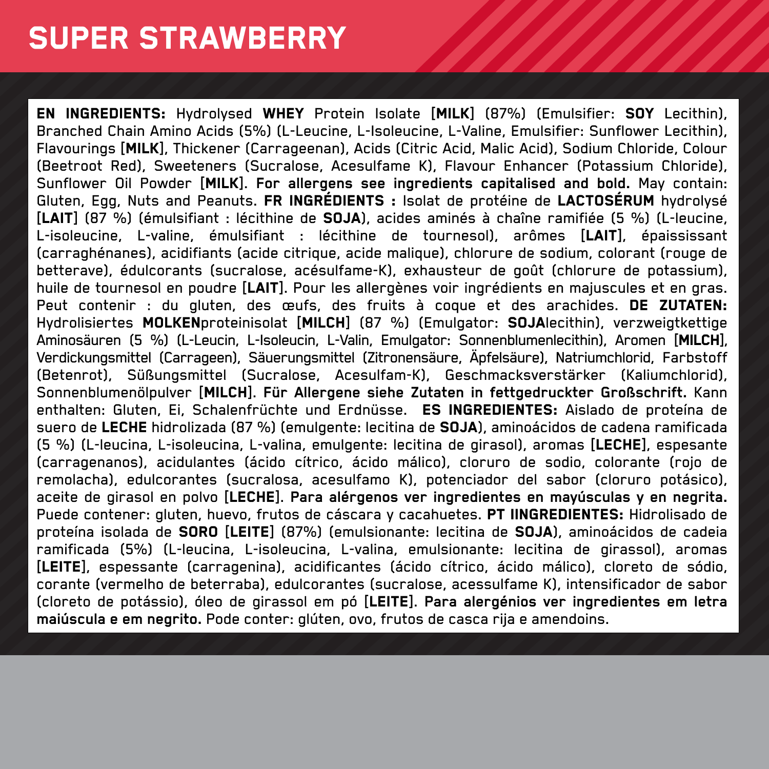 Platinum Hydro Whey (1600g)