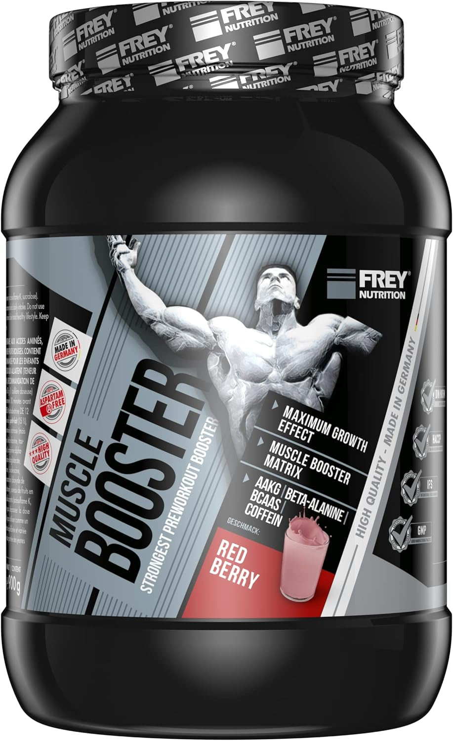 Muscle Booster Red Berry (900g)