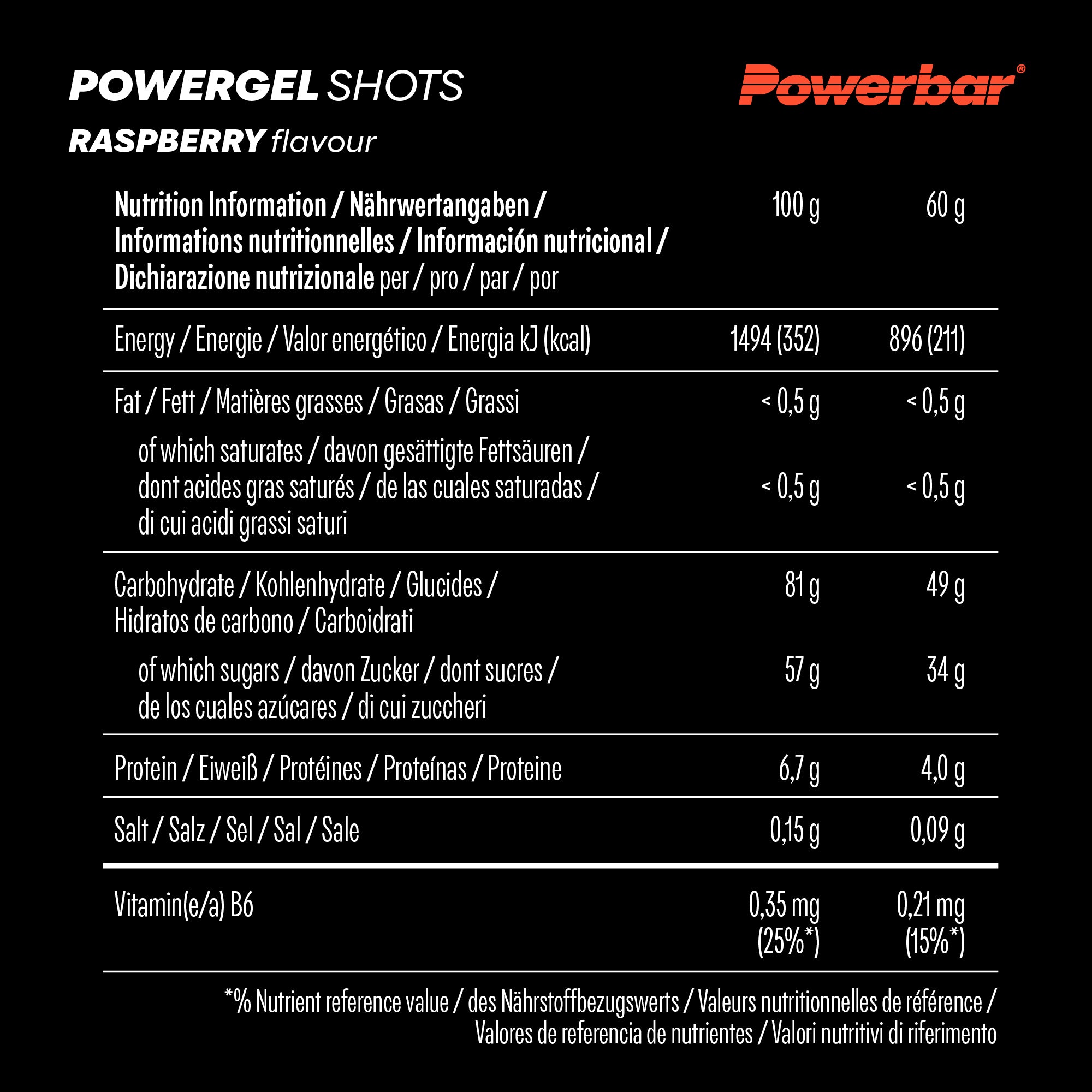 Powergel Shots (60g)