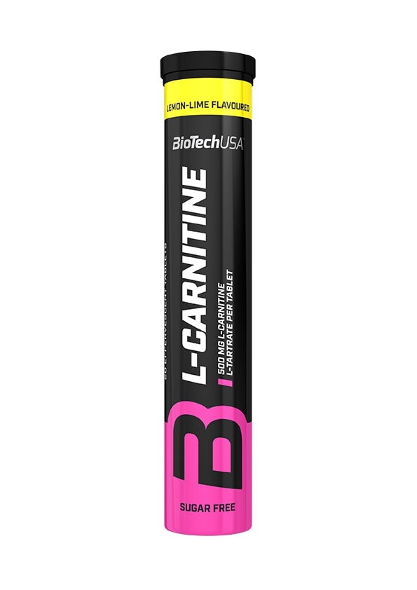 Effervescent L-Carnitine 500mg Zitrone-Limone (20 Tabletten)