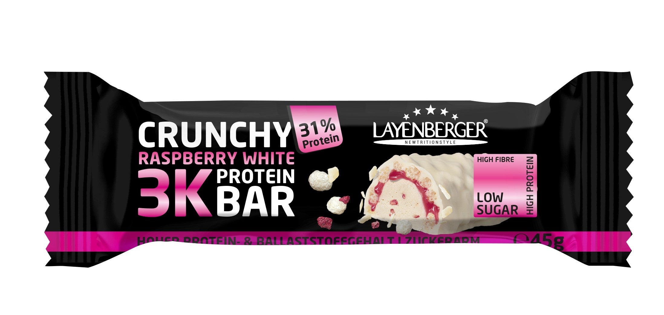 3K Protein Bar Crunchy (15x45g)