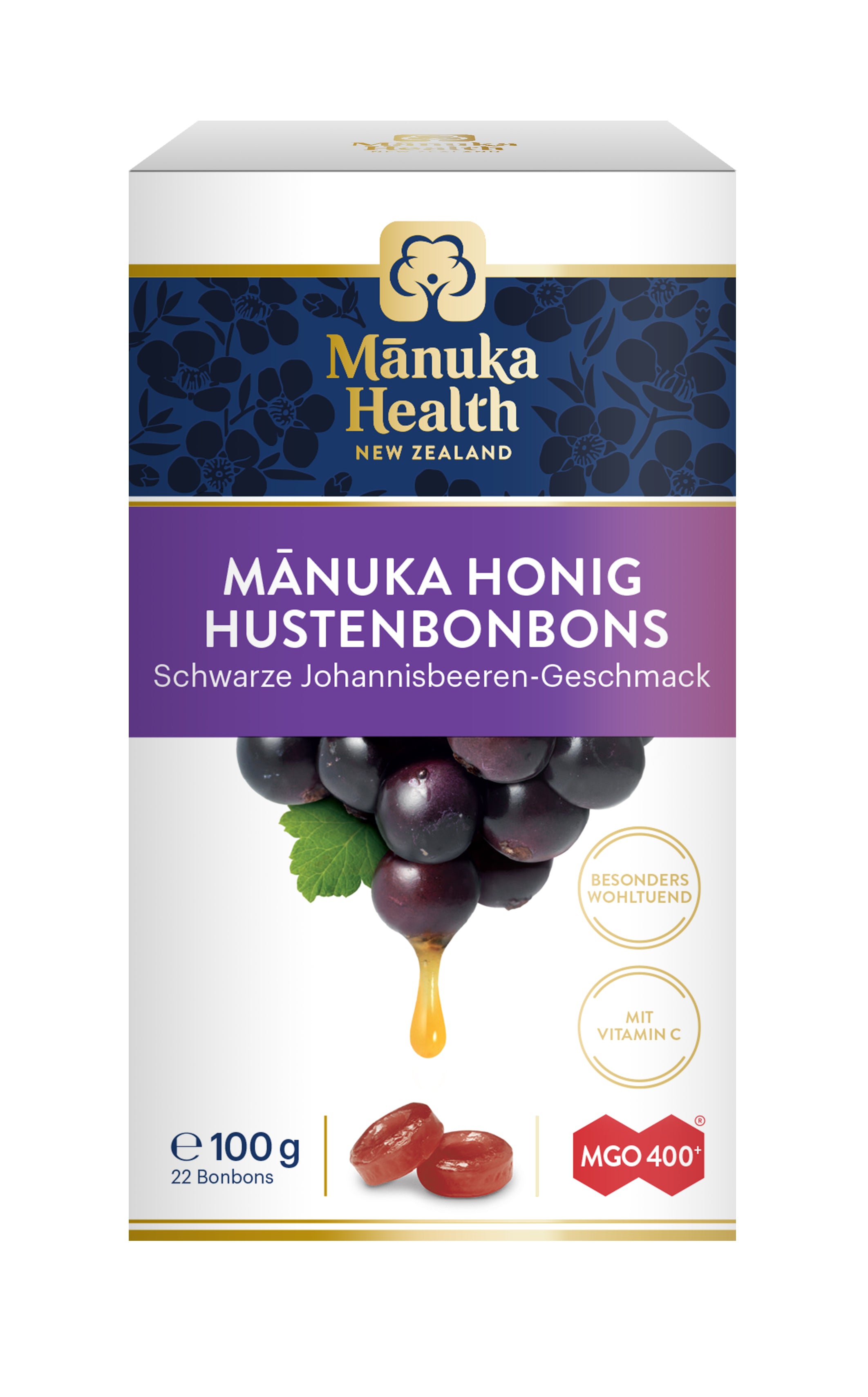 Manuka MGO 400+ Hustenbonbons (100g)