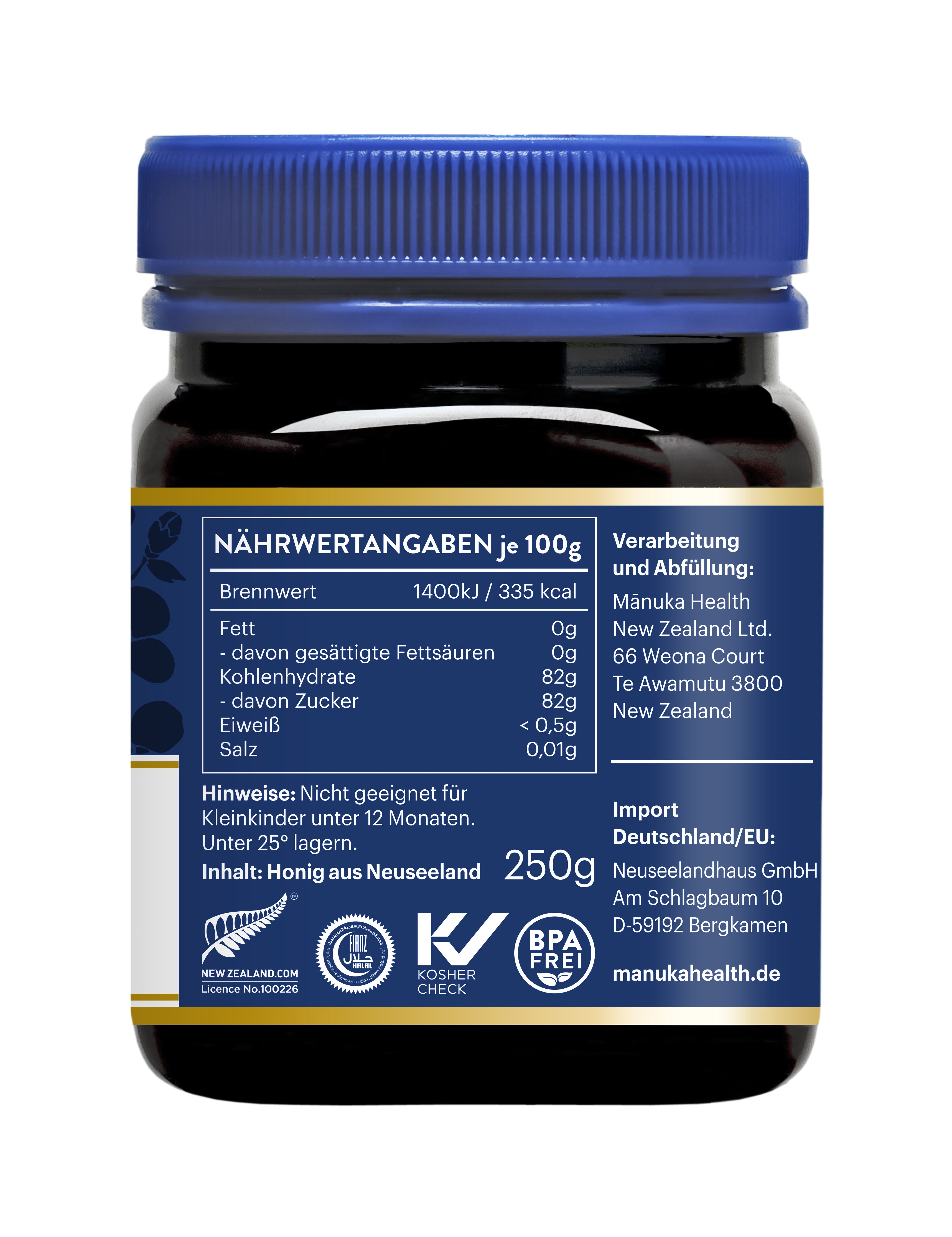 Manuka Honig MGO 400+ (250g)