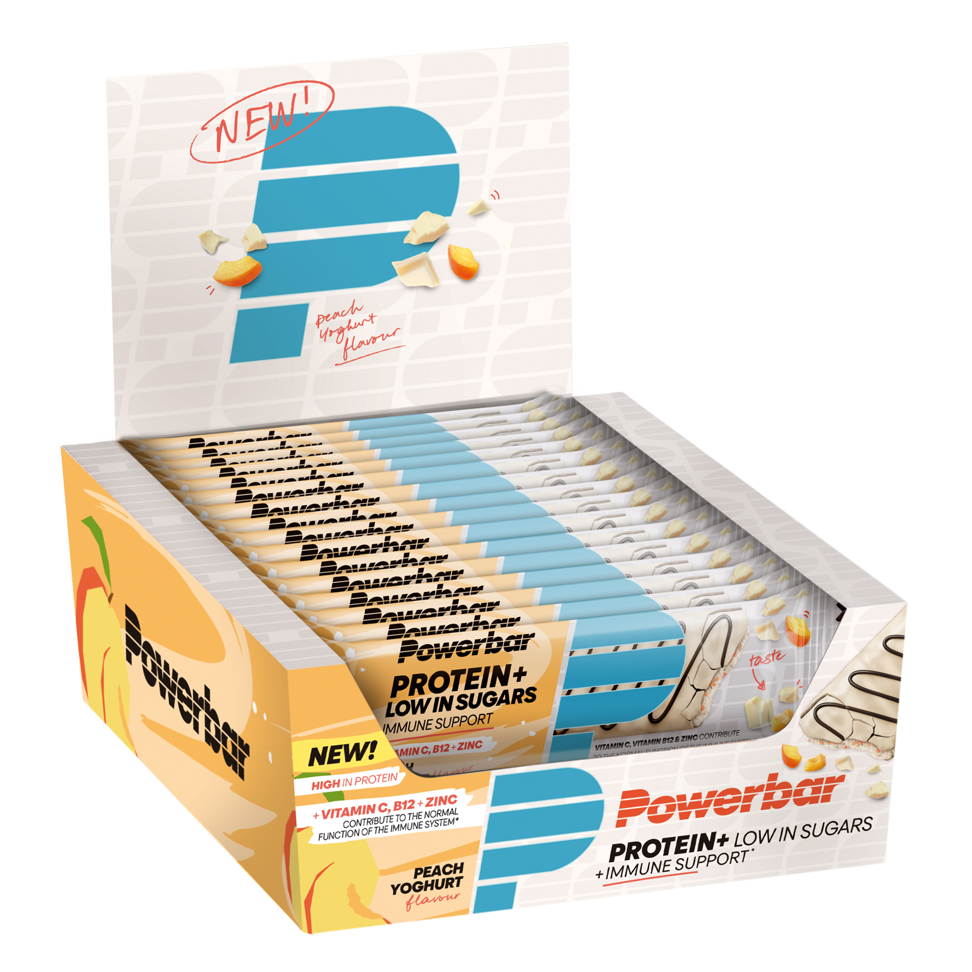 Protein+ Low in Sugar Immune Support (16x35g)