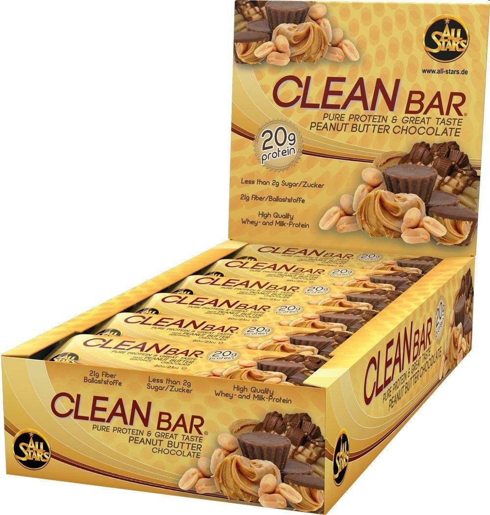 Clean Bar - 18x45g - Peanutbutter-Chocolate