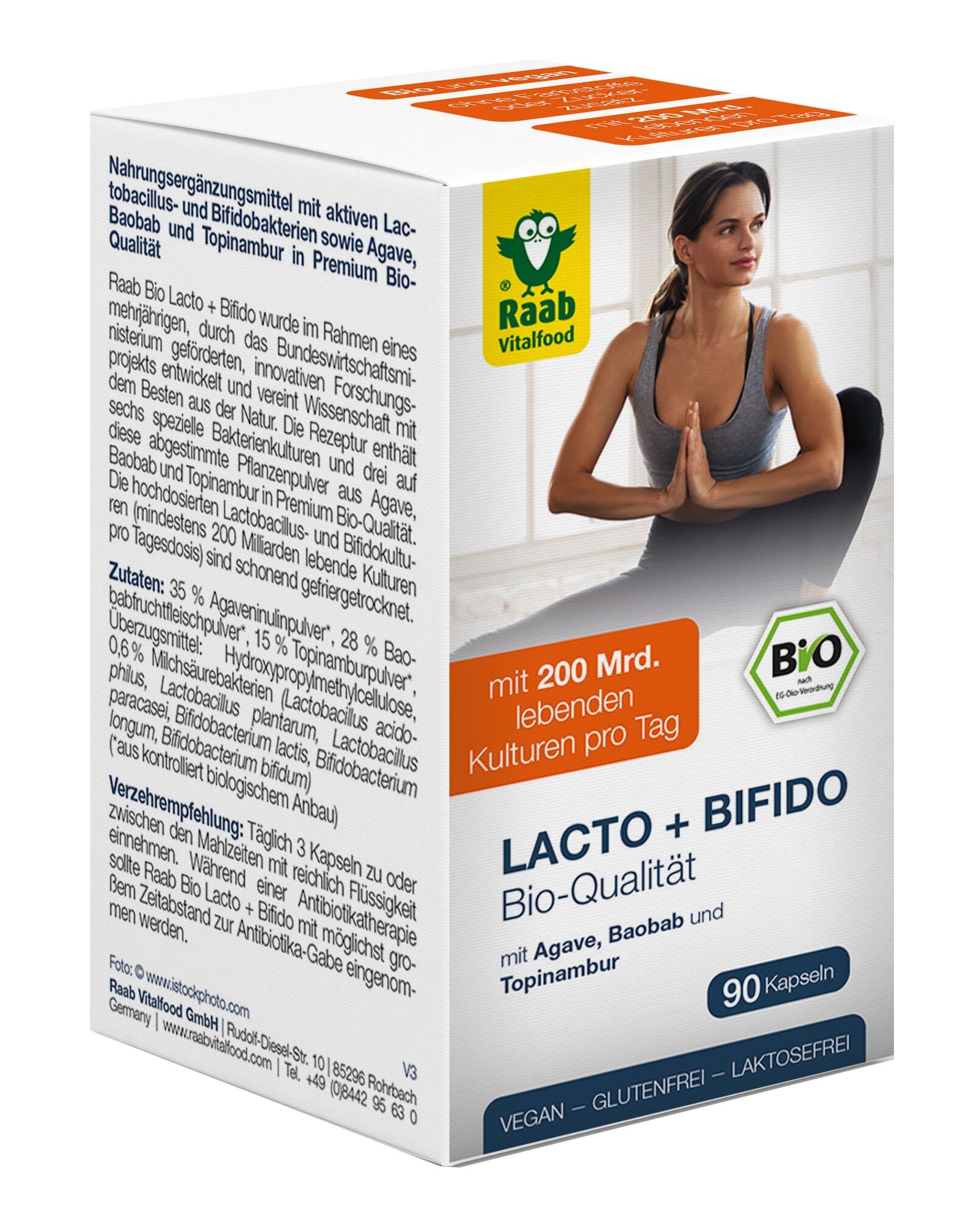 Lacto + Bifido bio (90 Kapseln)