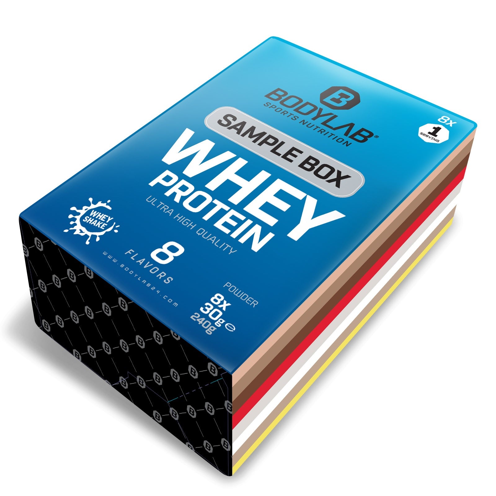 Whey Protein Probierbox 1 (8 Proben je 30g)