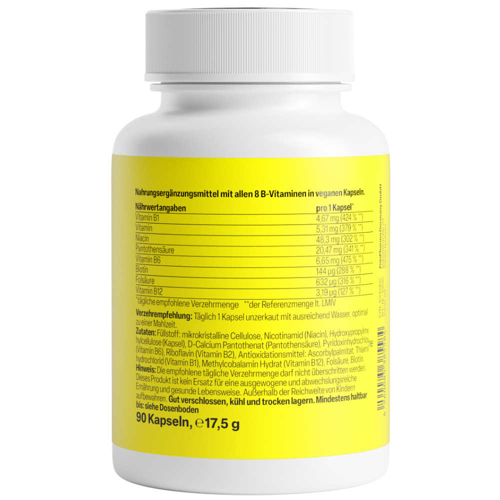 Vitamin B Komplex + Biotin Forte (90 Kapseln)