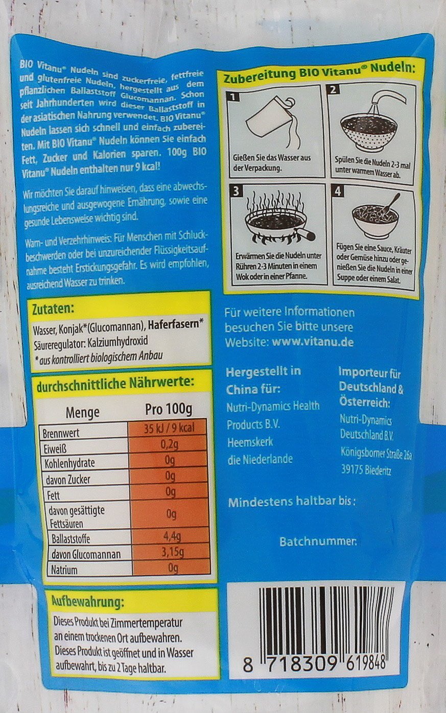 Bio Tagliatelle Konjak Nudeln (270g)