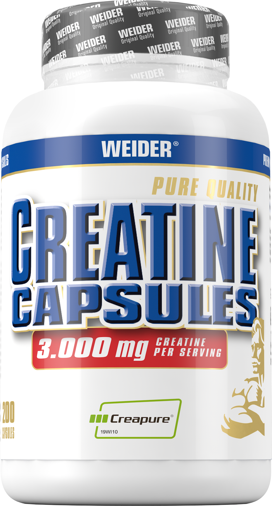 Pure Creatine Capsules (200 Kapseln)