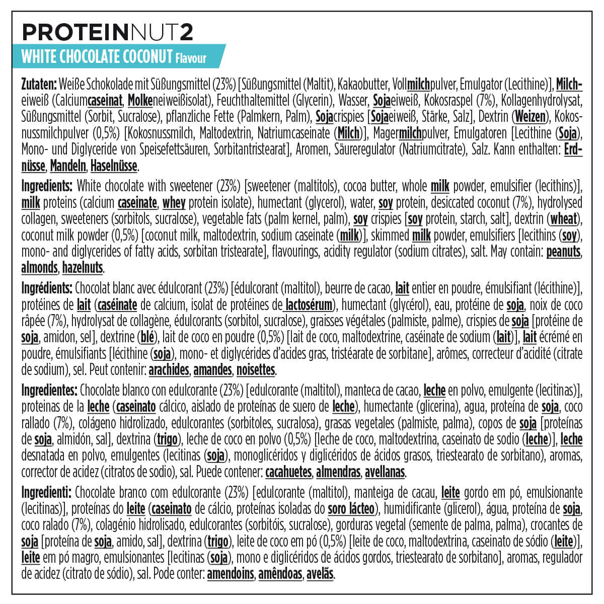 ProteinNut2 (12x45g)